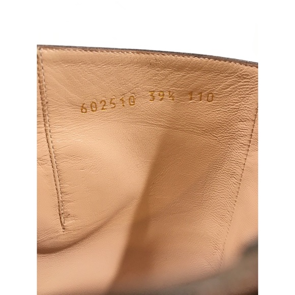 Gucci Brown Heeled Boots - Picture 9 of 10